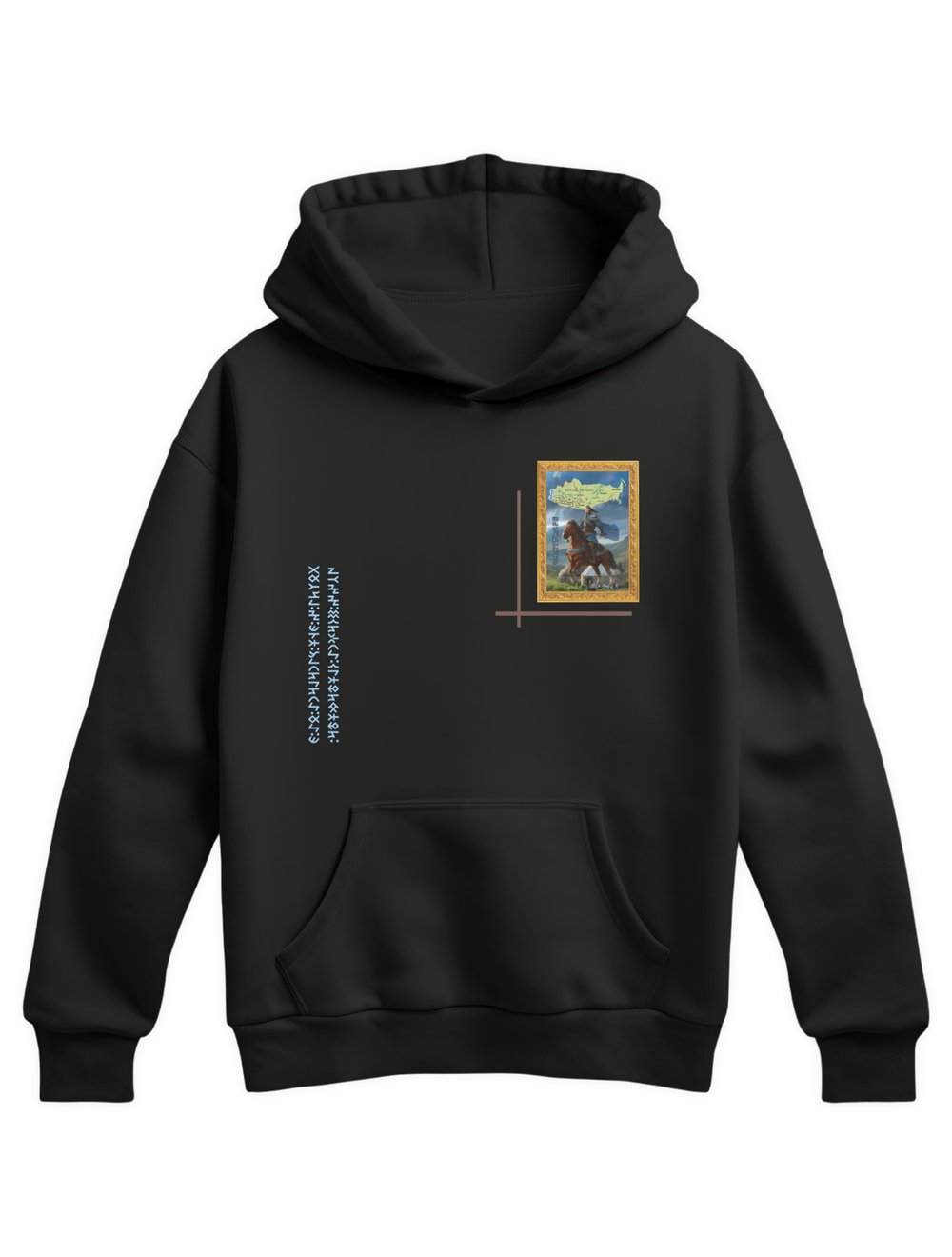AŞİNA SOYU MUKAN KAĞAN Regular Hoodie 9491512