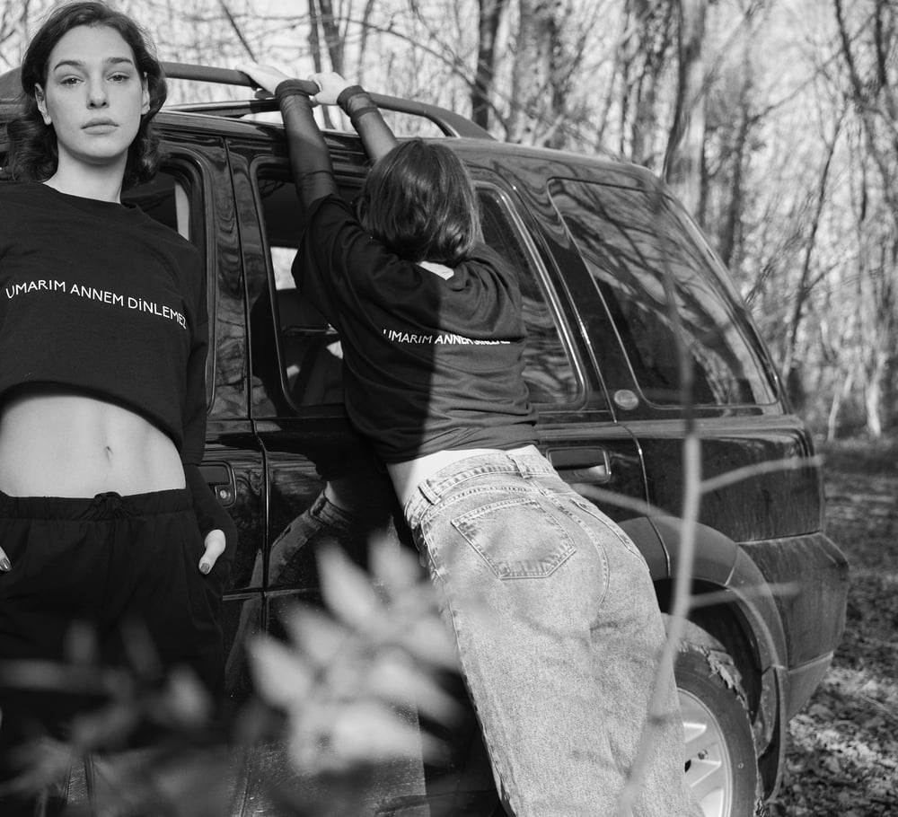 UAD Oversize Tshirt Arka Yazılı