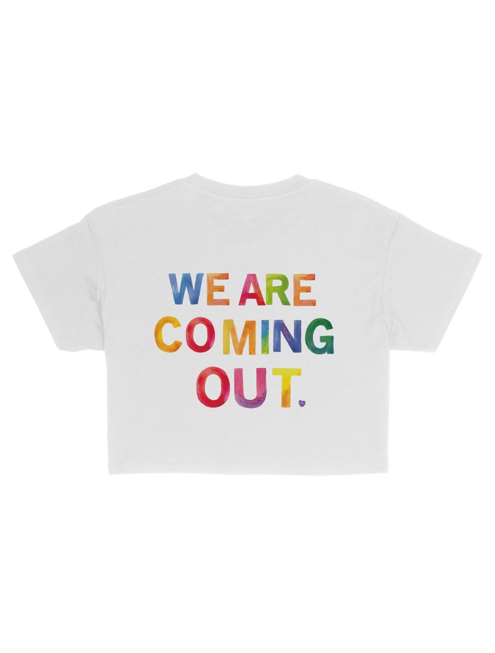 Coming Out Crop Top Oversize byJaffar