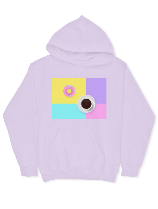 Tatlı Dizayn Trend Renk Hoodie