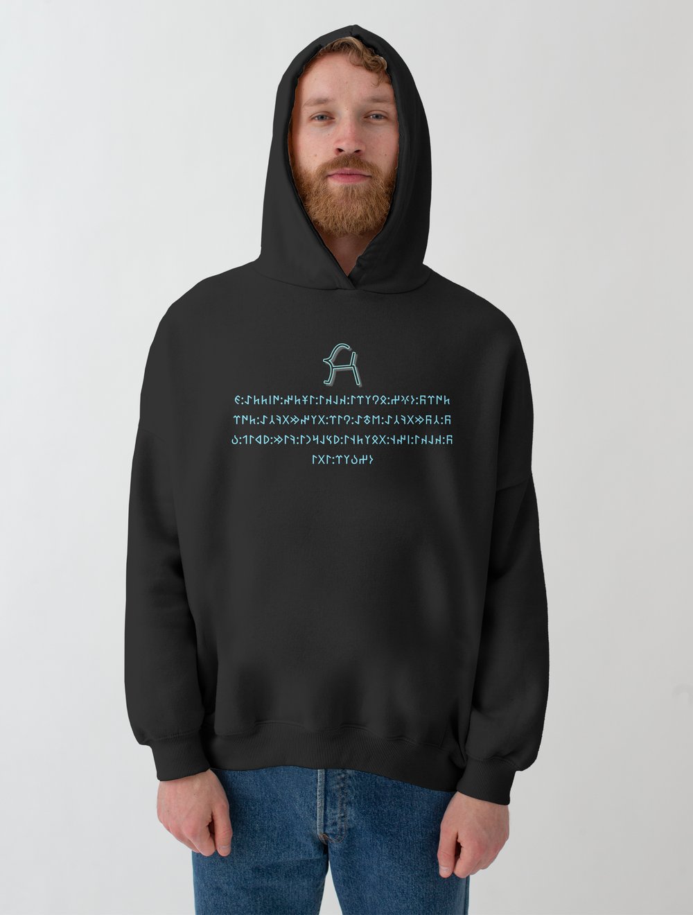 BİLGE KAĞAN YAZITI DOĞU YÜZÜ Hoodie 2561129