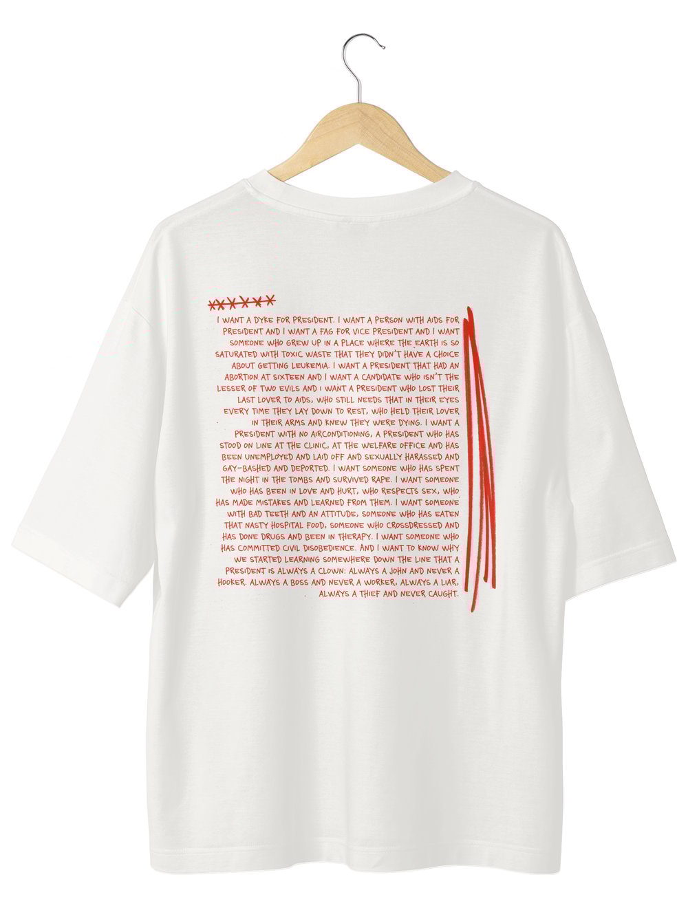Resist Oversize TShirt byJaffar