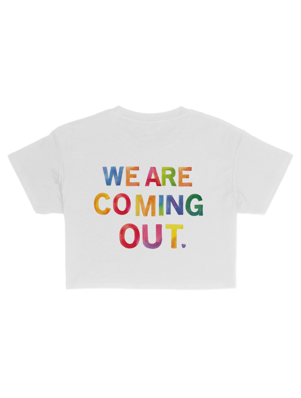 Coming Out Crop Top Oversize byJaffar