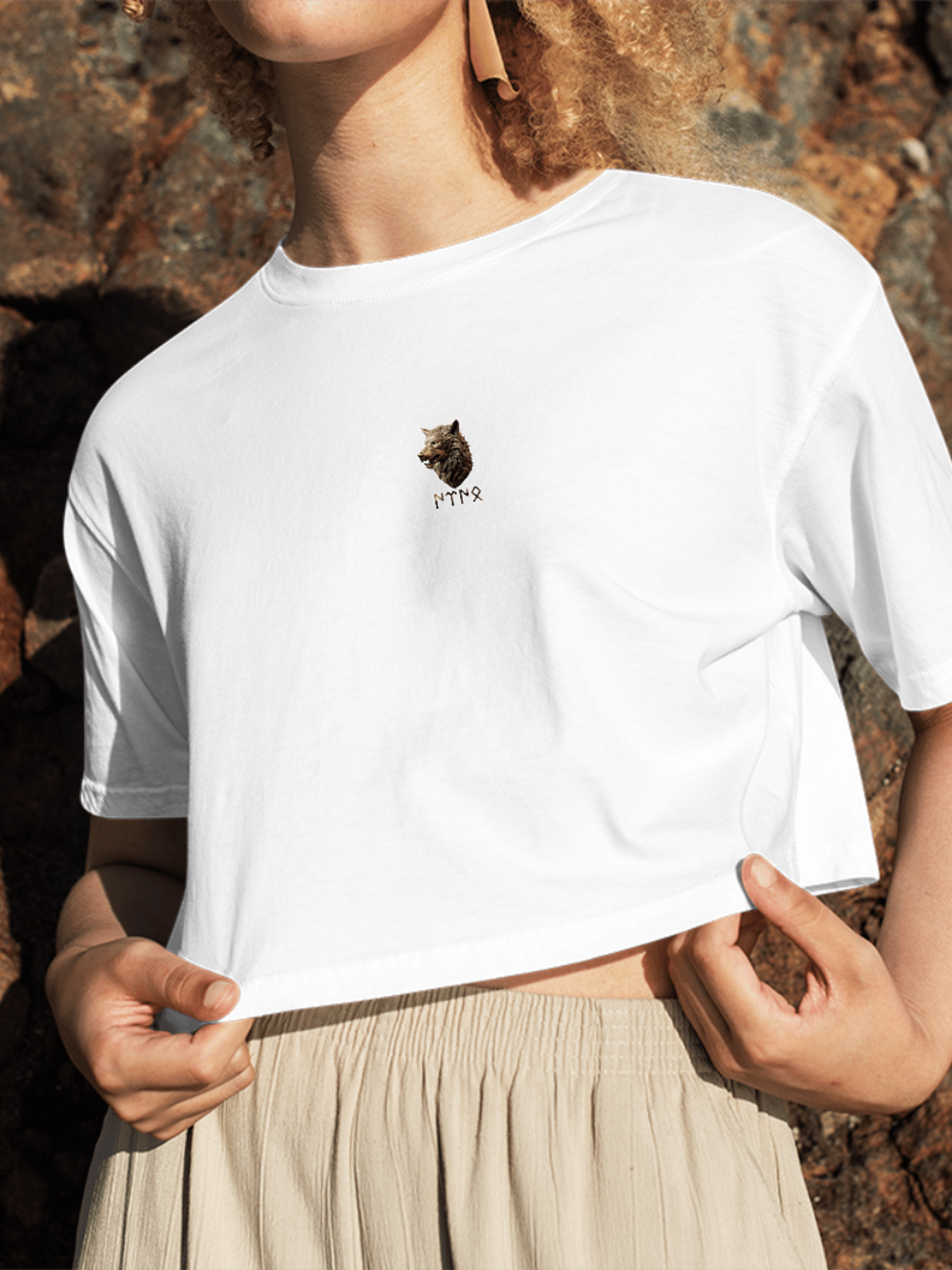 BÖRÜ Crop Top Oversize 6101508